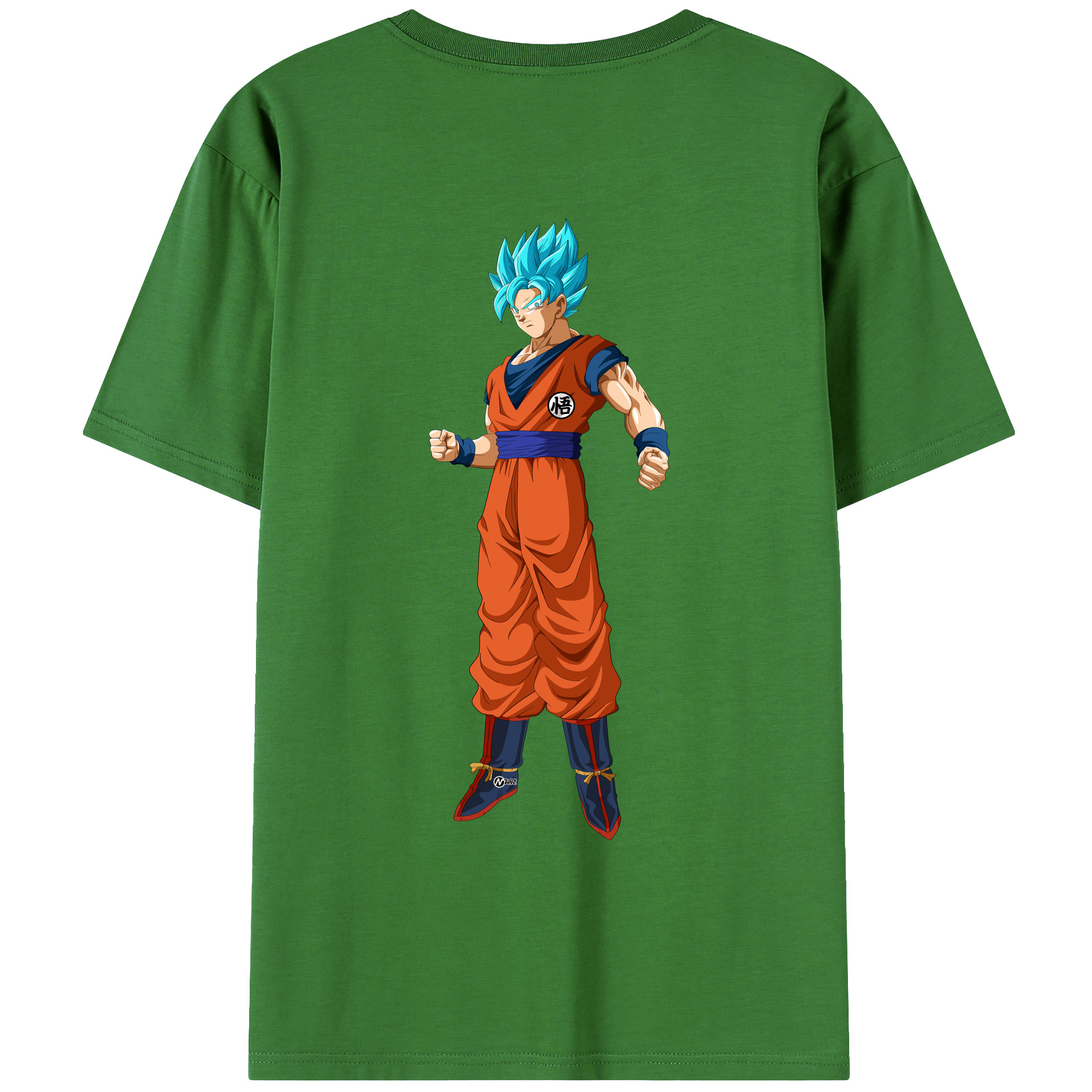 （画像用） ドラゴンボール 孫悟空（そん ごくう）Son Goku カカロット DRAGON BALL Kakarotto レディース半袖Tシャツ(バックプリント)